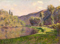 Jeufosse, the Effect in the Late Afternoon Poster | Claude Monet Art Print