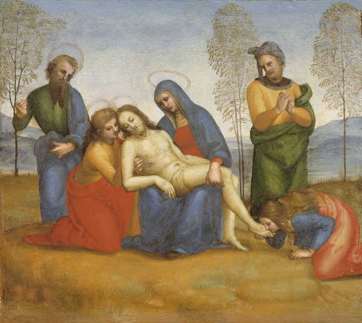 Pietà Poster | Raphael Art Print (1504)