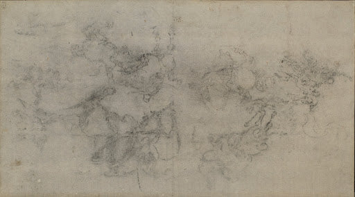 Cavalry Skirmishes Poster | Leonardo da Vinci Art Print (1503)
