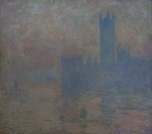 London Parliament Poster | Claude Monet Art Print
