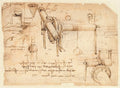 Codex Atlanticus Folio 1112 Recto Poster | Leonardo da Vinci Art Print