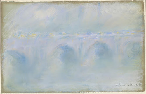 Waterloo Bridge Poster | Claude Monet Art Print (1901)