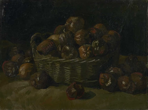 Basket of Apples II Poster | Vincent van Gogh Art Print (1885)