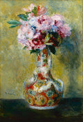 Bouquet in a Vase Poster | Pierre-Auguste Renoir Art Print (1878)