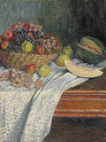 Still Life with a Honeydew Melon Poster | Claude Monet Art Print (1879)
