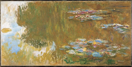 The Water Lily Pond, C. 1917-19 Poster | Claude Monet Art Print (1917)