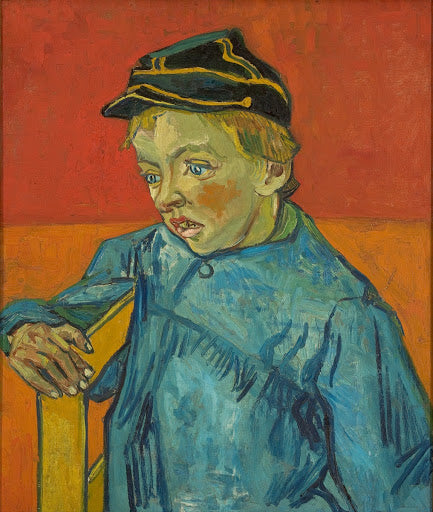 The Schoolboy (Camille Roulin) Poster | Vincent van Gogh Art Print (1888)
