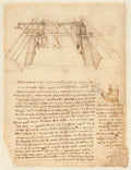 Codex Atlanticus Folio 1012 Verso Poster | Leonardo da Vinci Art Print