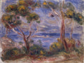The Pines at Cagnes Poster | Pierre-Auguste Renoir Art Print