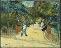 Entrance to the Public Gardens in Arles Poster | Vincent van Gogh Art Print (1888)