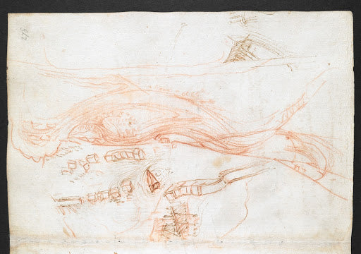Codex Arundel Folio 278r Poster | Leonardo da Vinci Art Print
