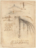Codex Atlanticus Folio 844 Recto Poster | Leonardo da Vinci Art Print
