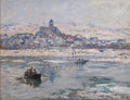Vétheuil in Winter Poster | Claude Monet Art Print (1878)