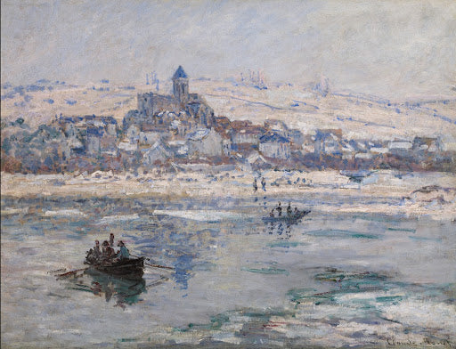 Vétheuil in Winter Poster | Claude Monet Art Print (1878)