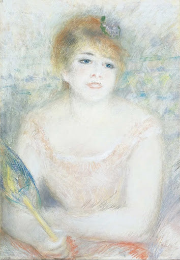 Mademoiselle Jeanne Samary Poster | Pierre-Auguste Renoir Art Print (1878)