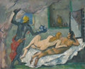 Afternoon in Naples Poster | Paul Cézanne Art Print (1875)