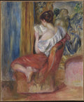 Woman Reading Poster | Pierre-Auguste Renoir Art Print
