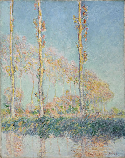 Poplars Poster | Claude Monet Art Print