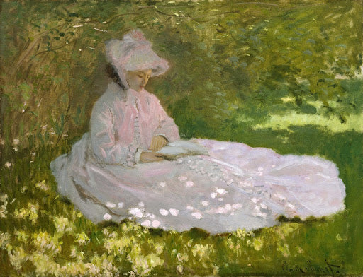 Springtime Poster | Claude Monet Art Print (1872)