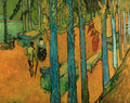Falling Leaves (Les Alyscamps) Poster | Vincent van Gogh Art Print (1888)