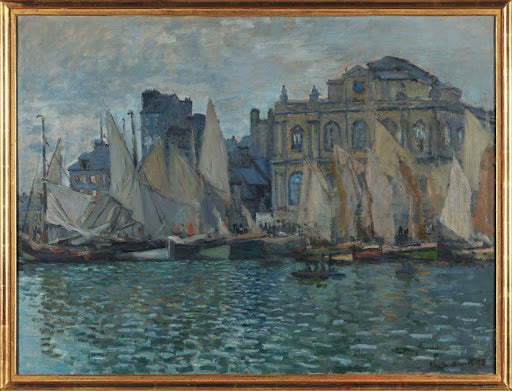 The Museum at le Havre Poster | Claude Monet Art Print (1873)