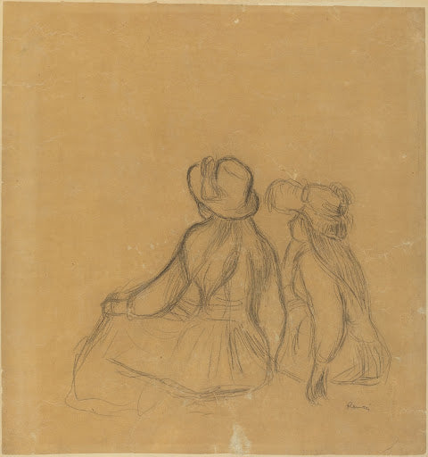 Girlhood Poster | Pierre-Auguste Renoir Art Print (1890)