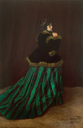 Camille (The Woman in the Green Dress) Poster | Claude Monet Art Print (1866)