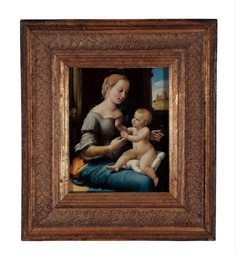 The Madonna of the Pinks Poster | Raphael Art Print (1506)