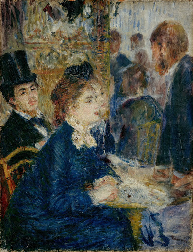 In the Café Poster | Pierre-Auguste Renoir Art Print (1877)