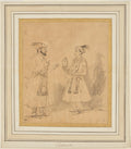 Shah Jahan and Dara Shikoh Poster | Rembrandt van Rijn Art Print (1656)