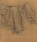 The Drapery of St Anne's Legs Poster | Leonardo da Vinci Art Print (1517)
