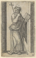 Saint Philip (Small Saints) Poster | Marcantonio Raimondi after Raphael Art Print