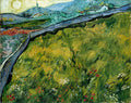 Enclosed Wheat Field with Rising Sun Poster | Vincent van Gogh Art Print (1889)