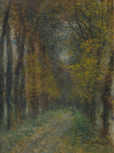 Shaded Path Poster | Pierre-Auguste Renoir Art Print (1872)