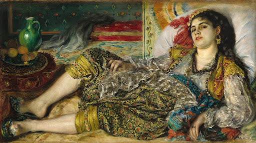 Odalisque Poster | Pierre-Auguste Renoir Art Print (1870)