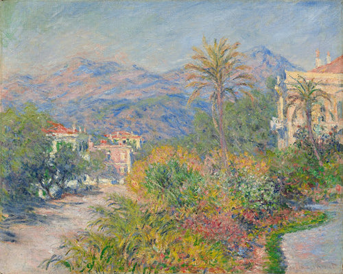 Strada Romana at Bordighera Poster | Claude Monet Art Print (1884)