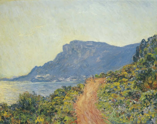 La Corniche near Monaco II Poster | Claude Monet Art Print (1884)