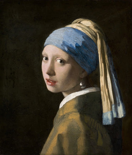 Girl with a Pearl Earring Poster | Johannes Vermeer Art Print (1665)