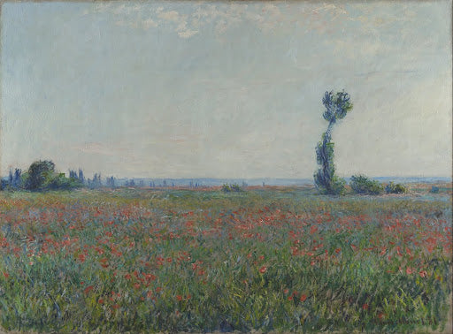 Poppy Field II Poster | Claude Monet Art Print (1881)
