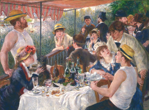 Luncheon of the Boating Party Poster | Pierre-Auguste Renoir Art Print (1881)