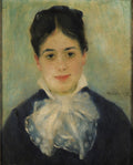 Lady Smiling Poster | Pierre-Auguste Renoir Art Print