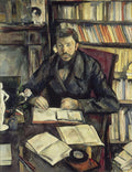 Portrait of Gustave Geffroy Poster | Paul Cézanne Art Print (1896)