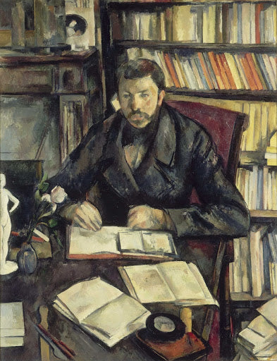 Portrait of Gustave Geffroy Poster | Paul Cézanne Art Print (1896)