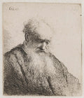 Old Man with a Flowing Beard Poster | Rembrandt van Rijn Art Print (1630)