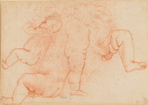 Studies of an Infant II Poster | Leonardo da Vinci Art Print (1490)
