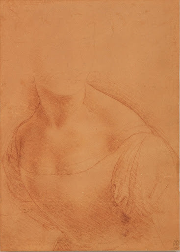 The Bust of the Madonna Poster | Leonardo da Vinci Art Print (1500)