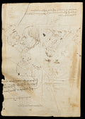 Codex Trivulzianus Page 2 Poster | Leonardo da Vinci Art Print (1487)