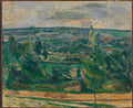 Landscape from Jas de Bouffan Poster | Paul Cézanne Art Print (1879)
