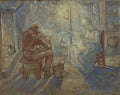 Evening (after Millet) Poster | Vincent van Gogh Art Print (1889)