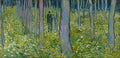 Undergrowth with Two Figures Poster | Vincent van Gogh Art Print (1890)